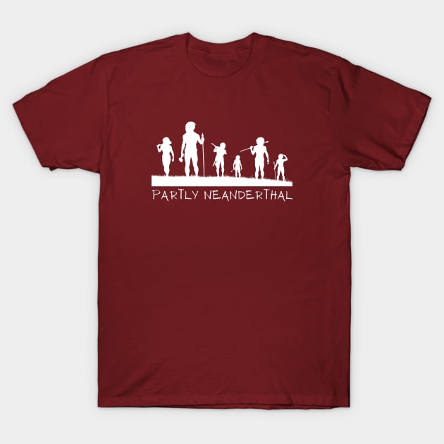 Partly Neanderthal Landscape T-Shirt by High Altitude